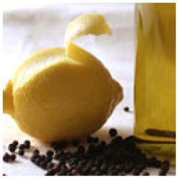 Lemon Pepper Olive Oil, WITH LABELS Case of 12 375mL Bottles