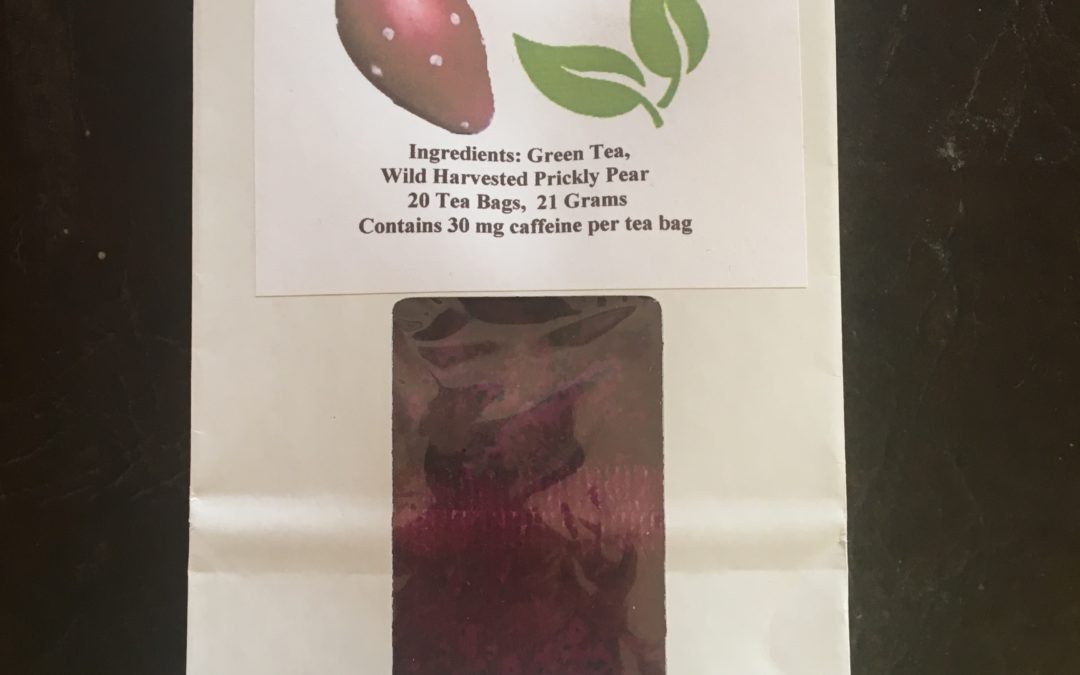 Jills Greatest Prickly Pear Green Tea, 20 Tea Bags, 21 Grams.